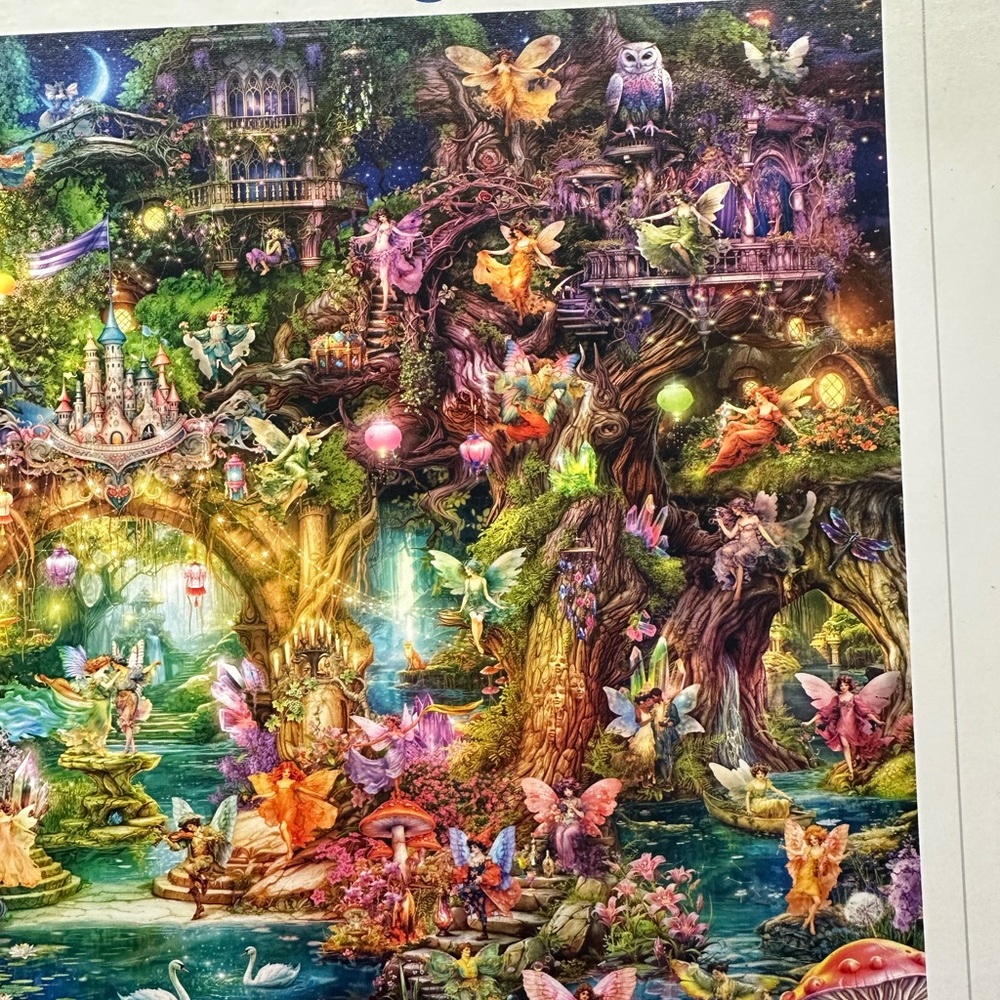 Ravensburger 4000 Piece Puzzle The Hidden World Of Fairies - Picture 5 of 9